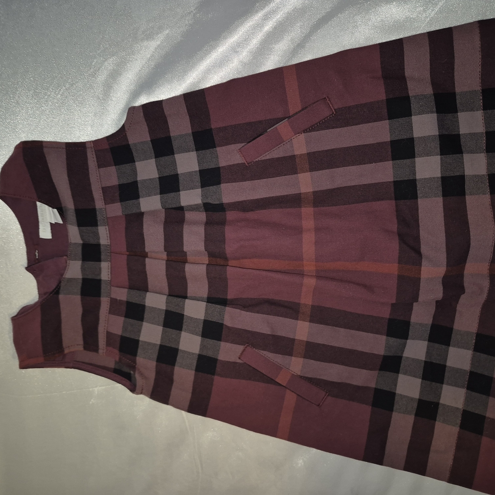 Plaid Sleeveless Dress